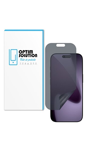 Optim Solution Folie Hidrogel PRIVACY pentru Apple iPhone 17 Pro