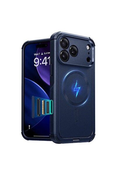 Optim Solution Carcasă de protecție antișoc MagSafe pentru iPhone 17 Pro, pol...