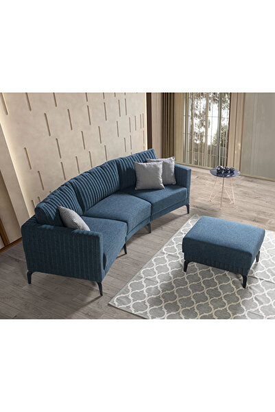 Sole Home Florida Köşe Takımı & Berjer & Puf