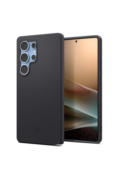 Spigen Θήκη για Samsung Galaxy S25 Ultra, σιλικόνης, MagSafe, μαύρη