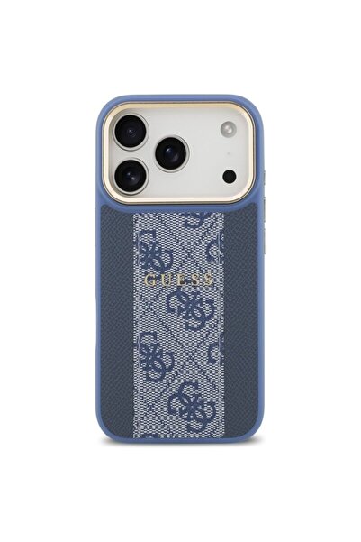 Guess Original iPhone 17 Pro Hardcase 4G Stripe MagSafe, blue