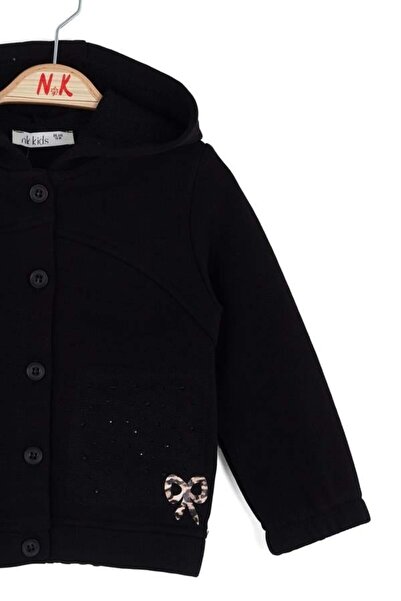 NK Baby Girl Dsing Cardigan 1-4 Years Black