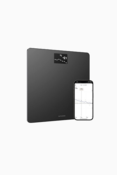 Withings Nokia Body Akıllı Baskül, Vücut Kitle Endeksi, Bebek ve Hamilelik Modu, Wi-Fi Senkronizasyonlu