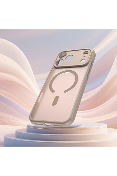 SKYDDAR INNOVATION Θήκη για iPhone 17 Pro, HaloFrost MagSafe II, Αντικραδασμική, σετ αυτοκόλλητων, Χρυσή