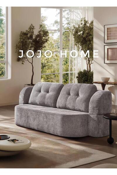 JOJO HOME Premium Dualis Max sofa, HD Foam, Grey