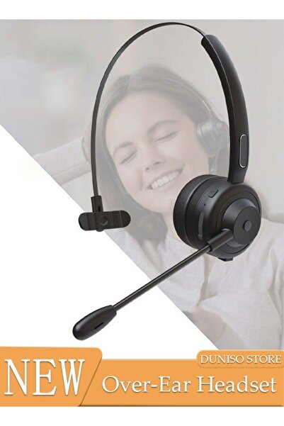 fun zone سماعة رأس لاسلكية DUNISO مزودة بميكروفون وبلوتوث