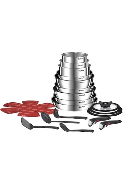 TEFAL Set de vase de gătit Ingenio Emotion, 22 de piese, compatibil cu inducția