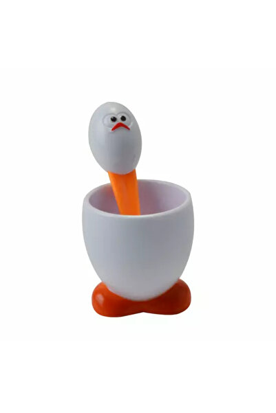 Perfect Home Chicken Design Egg Holder with Spoon