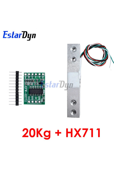 choice2 20KG With HX711 Estardyn Load Cell 1KG 2KG 5KG 10KG 20KG HX711 AD Mod...