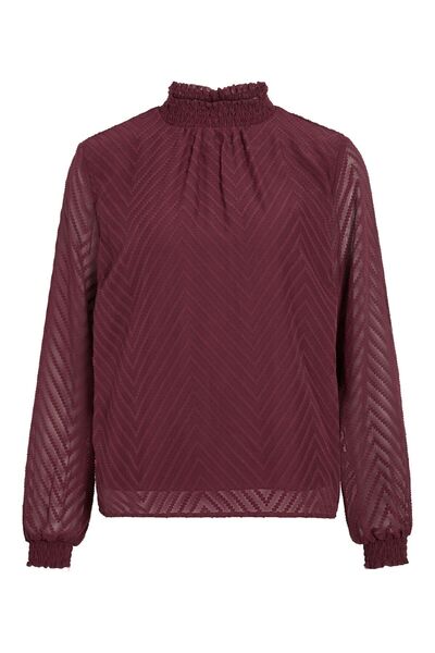 VILA Langarmbluse High Neck