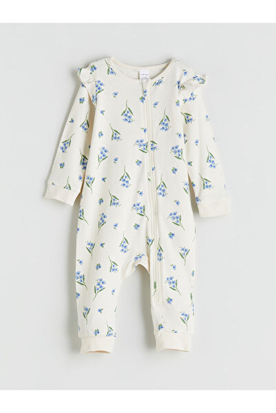 LC Waikiki Peak New Season Printed Baby Girl Romper