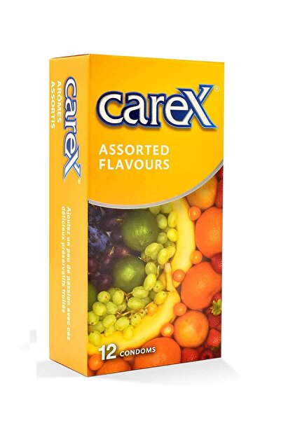 CAREX نكهات متنوعة 12 قطعة