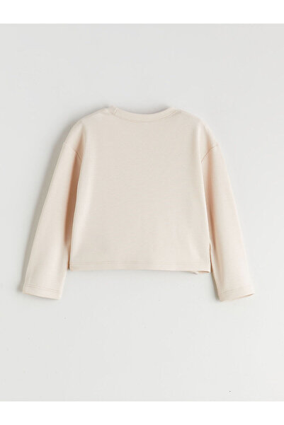 LC Waikiki Baskılı Kız Bebek Sweatshirt ve Eşofman Altı