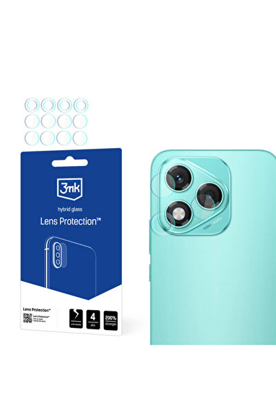 HONOR [Pachet 4 x] Folie 400 Lite 3mk Lens Protection, transparenta