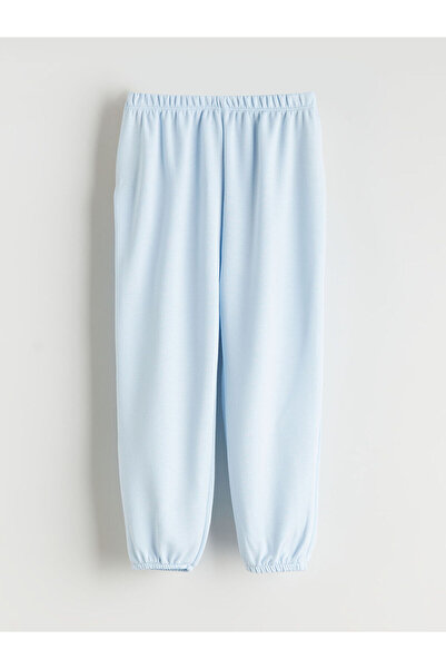 LC Waikiki Printed Baby Girl Sweatshirt and Sweatpants