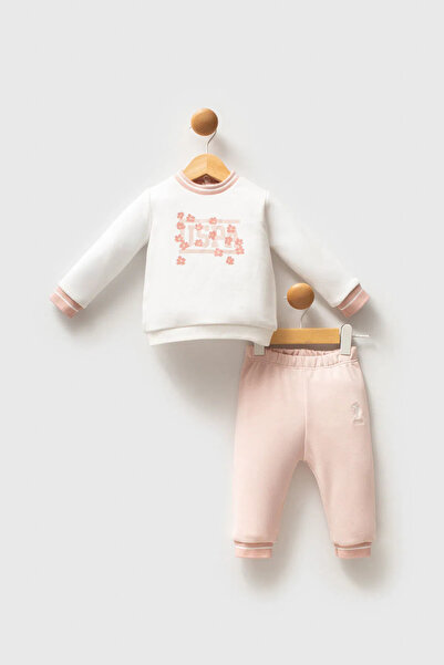 U.S. Polo Assn. U.S. Polo Baby Girl Suit 6-36 Months Ecru