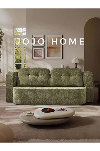 JOJO HOME Premium Dualis Max sofa, HD Foam, Green