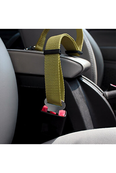 zola Ζώνη ασφαλείας σκύλου, 100-130 cm, ρυθμιζόμενη, χακί