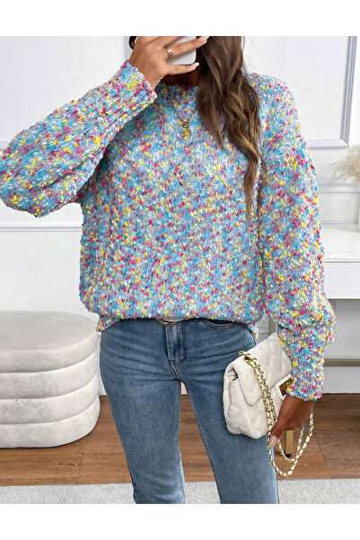 Sheya sweater, mix colors