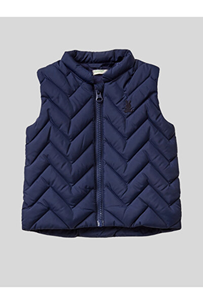 Benetton Unisex Baby Vest 1-18 Months Navy Blue