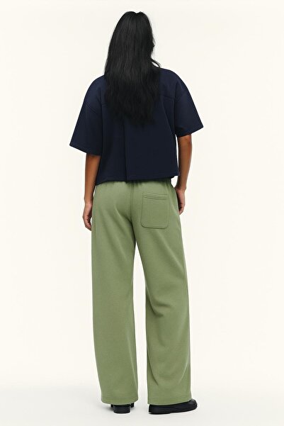 HAKKE Three-thread void print trackpants