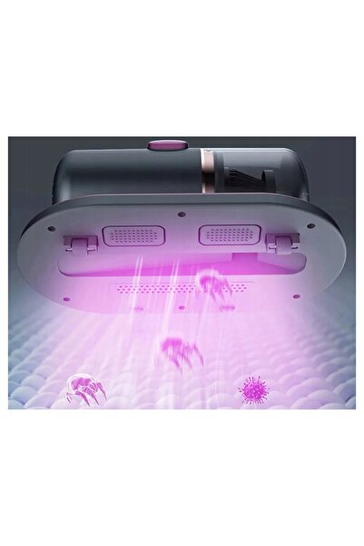 zola Aspirator UV antiacarieni pentru saltele, 100 W, filtru HEPA, 250 ml, 26 x 25 x 15 cm, negru/auriu