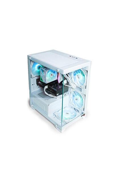 SETUP MASTER Gaming PC Intel i5-12400F, RTX 5060 8GB, H610 V216GB RAM DDR5, 1TB M.2 SSD windows 11Pro