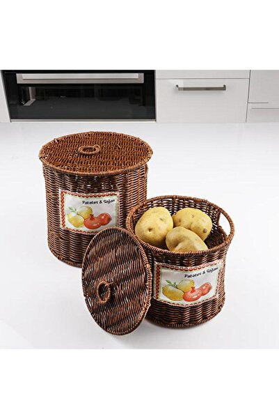 MUSEDOHOME 2’Lİ PATATES/SOĞAN SEPETİ