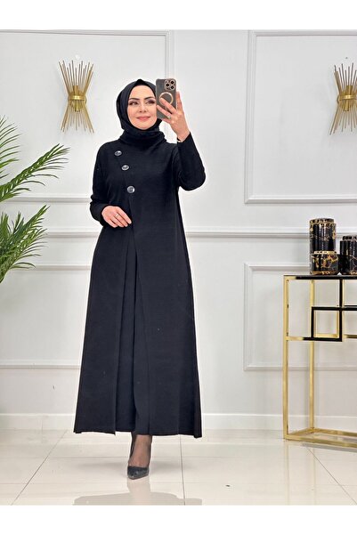 Valens Butik Double-Cut Turtleneck Hijab Tunic Yaren