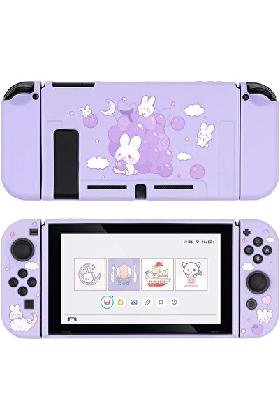 GeekShare جراب واقٍ متوافق مع Switch، غطاء نحيف ناعم من مادة TPU متوافق مع Ni...