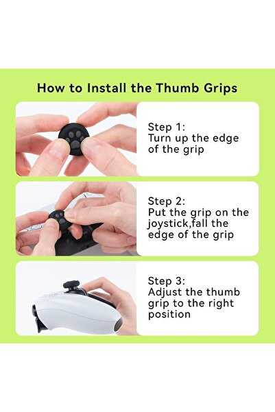 GeekShare غطاء حماية لطيف من السيليكون المقاوم للانزلاق لجهاز تحكم PS5 اللاسلكي من شركة PS5