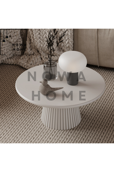 Nova Dizayn Mantar Sehpa Orta Sehpa Lake Boyalı Dekoratif Özel Tasarım