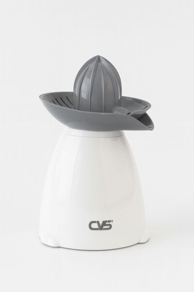 CVS Elektrikli Narenciye Sıkacağı | Beyaz-Gri | Portakal, Limon ve Mandalina İçin Güçlü ve Pratik