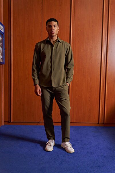 NGR Lando lycra shirt khaki green