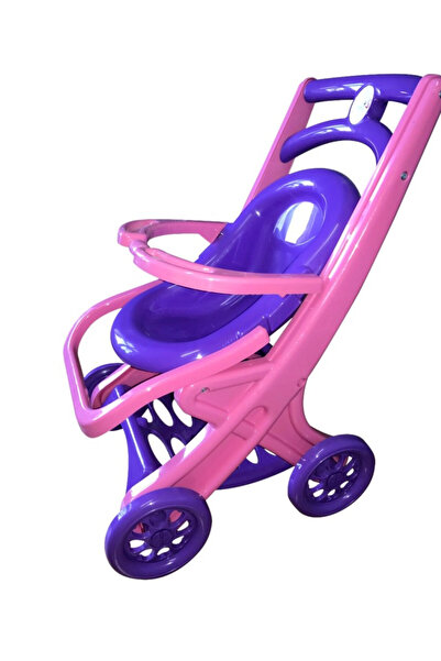 Evelise Καρότσι κούκλας Doloni, ροζ και μωβ