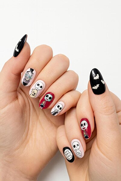 New Obsessions Halloween Temalı Yapıştırıcılı Takma Tırnak