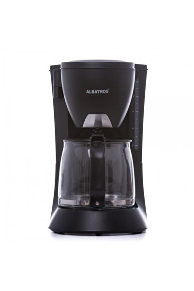 ALBATROS Verona Black 2 Coffee Filter, 680W, 1.2L