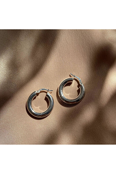 Ervalina أقراط دائرية بمشبك