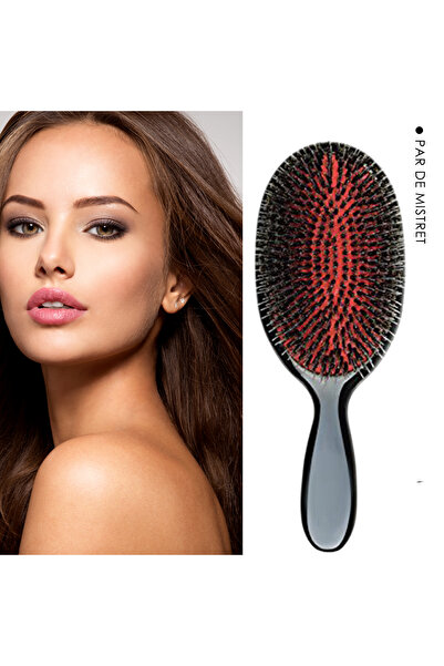 TotulPerfect Perie de păr cu peri de mistreț pentru descurcare și îngrijire d...