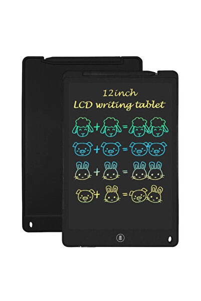 Edman TB-12 graphics tablet drawing stylus, eye protection, shock resistance, 12 inch LCD, Black