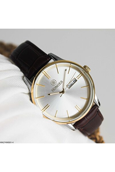 Homies HM27498S01-4 Deri Kordonlu Erkek Kol Saati