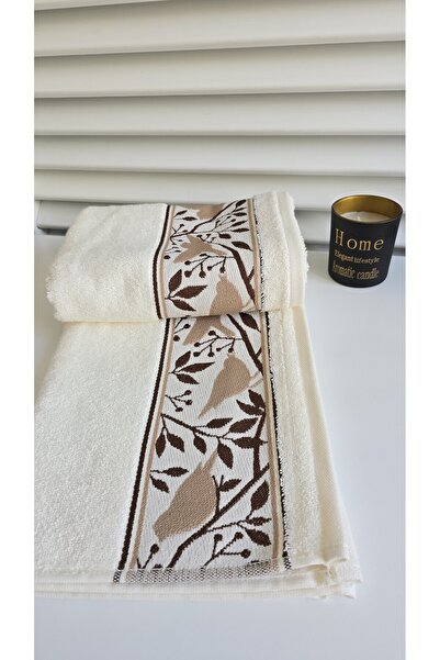 Özdilek 2 ШТУКИ БАМБУКОВИХ РУШНИКІВ ДЛЯ РУК ТА ОБЛИЧЧЯ