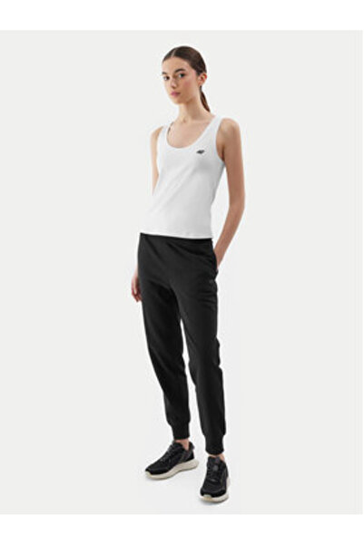 4F Γυναικείο Μπλούζα 4FWSS24TSLEF041 Λευκό