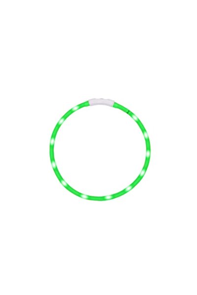 Doty LED Collar for Dogs, Medium/Large Size, 50 cm, Adjustable, Green, Rechargeable, USB Included, Doty®
