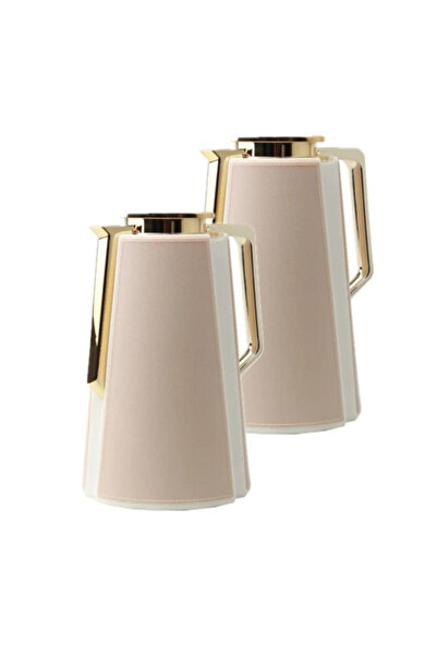 Generic 1 liter tea and coffee thermos set