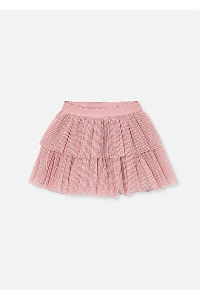 MAYORAL Girl's Tulle Skirt Powder 4906