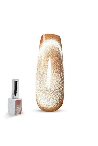 global fashion طلاء أظافر جل عيون القطة سنو وايت ثلاثي الأبعاد - 15 مل، جل لا...