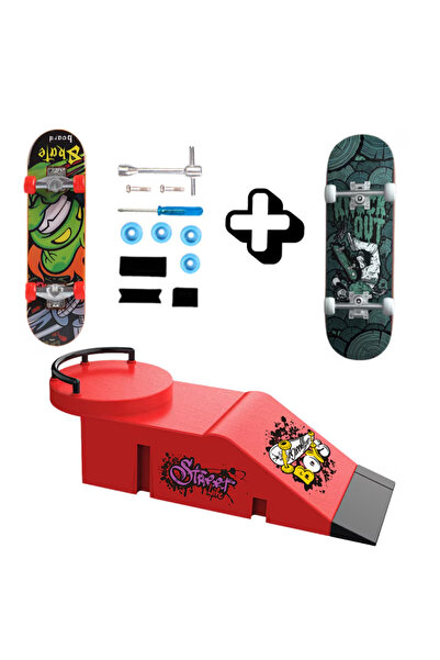 Innovium Rampă modulară pentru skatepark D – Set premium cu 2 taste, ABS, 21×...
