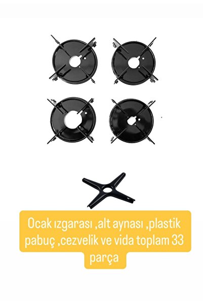 Becenhouse Vestel ,Beko ve Birçok Marka Için Cam Ocak Izgara Takımı-Ankastre-...