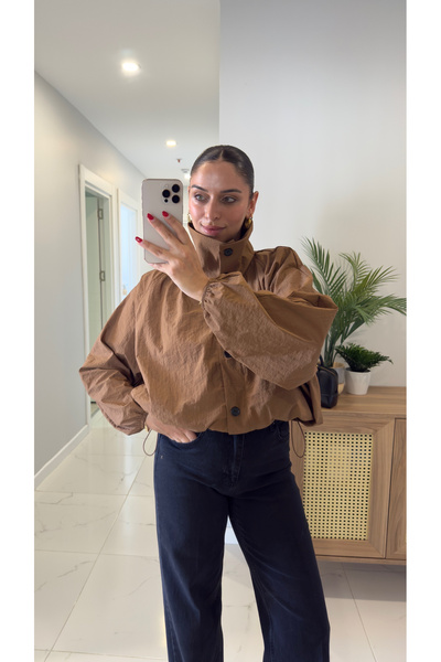 BİRCANÇİL Мелина Кафе Парашутна яке